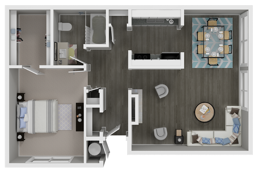 One Bedroom Cottage